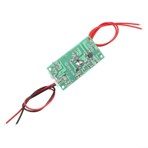 Straight Plug And Play 220V To 12V Power Supply Board With AC DC Converter Module 12V 1.5A Output open frame design with wires.