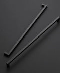 10 Pack 18 Inch Square Cabinet Handles Matte Black Drawer Pulls For Kitchen Cabinets And Furniture Hardware