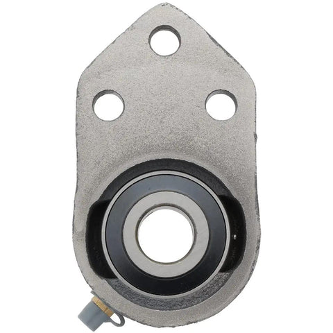 Two Pack Flange Mount Ball Bearing Unit UC204 12 With Cast Iron Housing FB204 Three Quarter Inch Bore Overall Length Four And A Quarter Inch