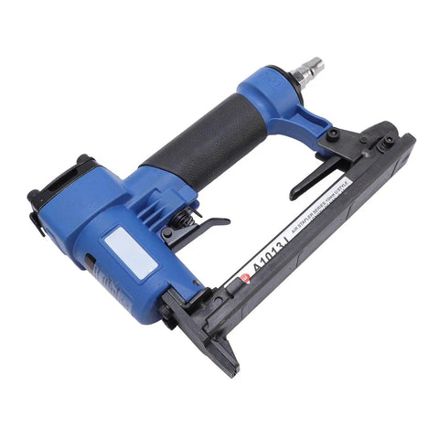 Rock Solid Pneumatic Brad Nailer For Woodworking Projects Drop Dead Easy 20 Gauge Air Nail Gun with ergonomic grip and precise adjustments.