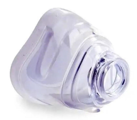 Wisp Nasal Mask Replacement Cushion Small Medium Cushion Only For CPAP Soft Silicone Cushion For A Comfy Leak Free Seal No Straps Replacement Part For Wisp Mask Fits Most Faces, clear front view