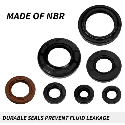 Engine Transmission Bearings And Seals Kit For Yamaha Blaster 200 YFS200 1988 2006 with NBR seals preventing leakage