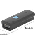 Compact Versatile Wireless Barcode Scanner With USB And Bluetooth Modes For 1D And 2D Barcodes Works With Tablet Phone PC And Laptop