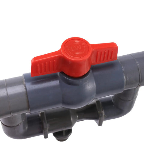 Venturi Fertilization System For Irrigation Equipment 1 Set Plant Orchard Crop Spraying Tube Connector with red valve
