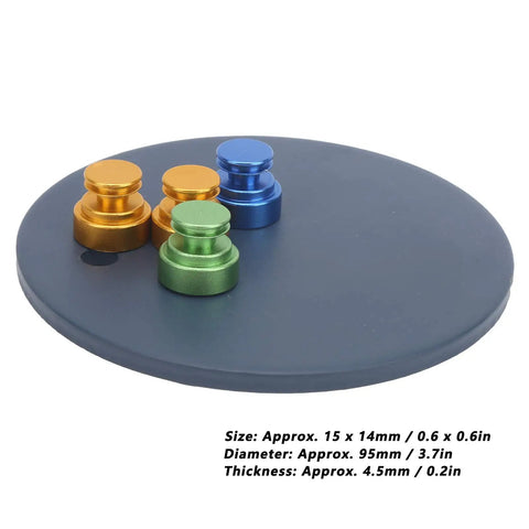 Magnetic Welding Fixture With Iron Plate And Strong Holding Magnet Heavy Duty Pro Grade Bracket Set, colorful magnets visible