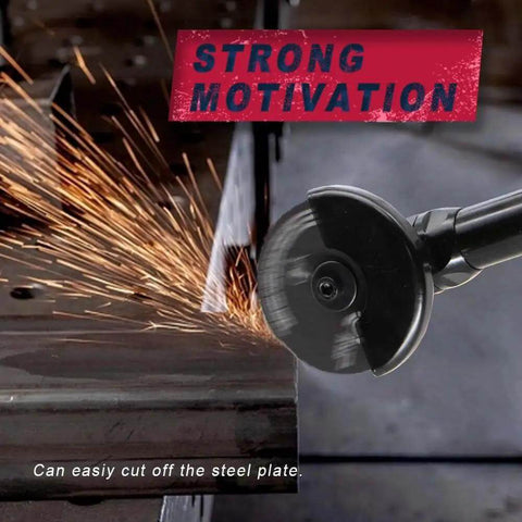 3 Inch Pneumatic Cut Off Tool With 18000 RPM For Metal Sheet Cutting sparking against metal