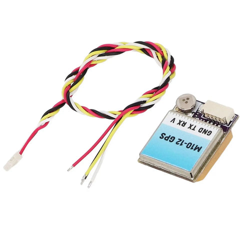 M10 GPS Module For FPV Drones With Ceramic Antenna, Dope 10Hz Positioning, Multi Satellite Support Including GPS GLONASS BDS Galileo QZSS SBAS