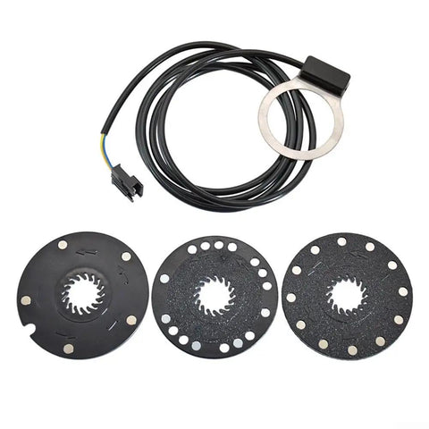Cool E-Bike PAS Sensor With 12 Magnets And Alloy Speed Controller For Smooth Power Assistance And Extended Battery Life On Your Ride pedal assist sensor kit