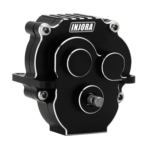 Heavy Duty CNC Aluminum Transmission Gearbox With Sixteen Point Six To One Gears Pinion For TRX4M 1 To 18 Scale RC Crawler Upgrade