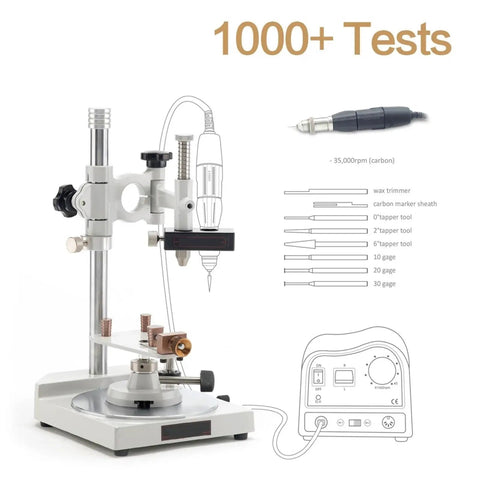 Carbon Brush Micromotor Handpiece With Ball Bearing Kit For Electric Nail Drill And Manicure Accessories 210 102L 105L Size Sets Pro Grade For Smooth Polishing And Quick Fixes