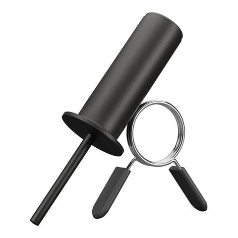 Adjustable Weight Stack Pin For Gym Machines Loading Pin With Spring Clip Quick Resistance Selector includes steel pin and clip
