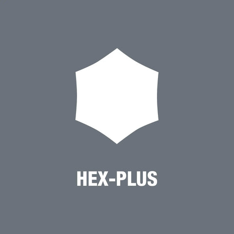 Hex Key L Set For PKL 950 Series Nine Sizes N Multi With Hex Plus symbol for improved screw life shown