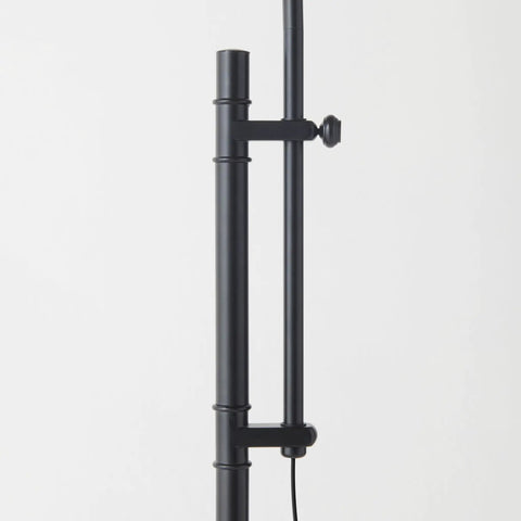 Mid Century Modern Floor Lamp With Ultra Stable Heavy Base And LED Lighting For Bedroom Living Room Or Office detail view