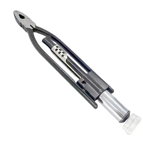 6 Inch Reversible Safety Wire Twister Pliers With 50ft Stainless Steel Twist Wire 032 Gauge, showing lock grip and twist mechanism