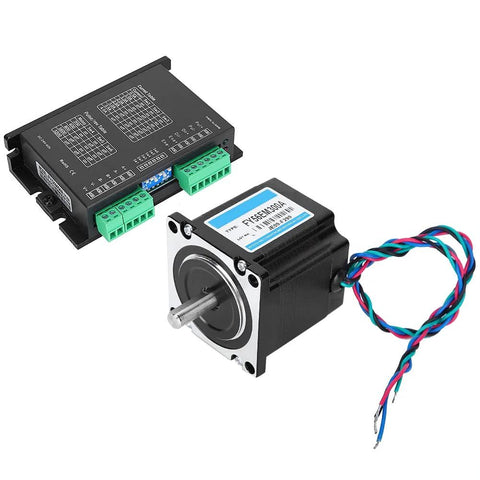 Nema 23 high torque stepper motor with driver for industrial automation