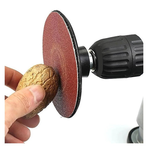 Premium 25 Piece Sanding Disc Set With Hook Loop Back For Fast Wood And Metal Polishing, Includes Coarse To Ultra Fine Grits From 40 To 3000 For Smooth Surface Grinds And Shiny Finishes DIY Projects used to polish a walnut.