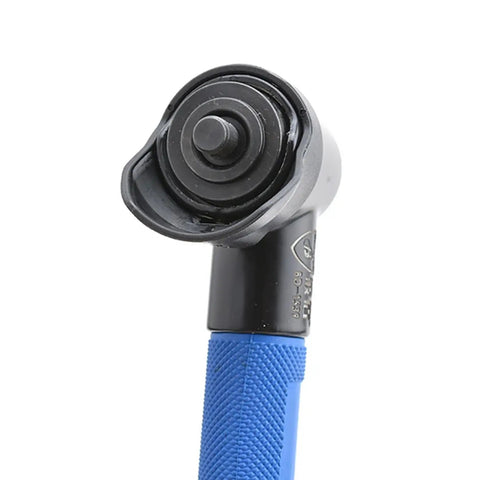 Close-up of the collet chuck of Pro Spec Pneumatic Air Die Grinder Right Angle Rotary Polisher for precise metal work.