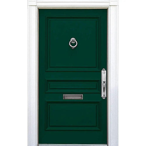 Green front door painted with Front Door Paint Satin Finish For Interior And Exterior Use On Metal And Wood Doors And Shutters
