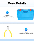 Electric Rebar Tier Gun 8mm To 34mm Automatic Tying Tool toolbox and tongs for Pro Grade Lightweight Cordless Rebar Tying Machine