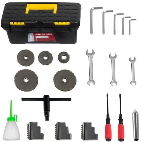Mini Metal Lathe Machine 1100W With 220mm Swing Over Bed And 750mm Between Centers Variable Speed Digital Display tools and accessories