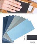 Get Ready To Level Any Surface With This Ultimate Wet Dry Sandpaper Assortment Ranging From 60 To 20000 Grit Silicon Carbide Sheets in a range of colors.