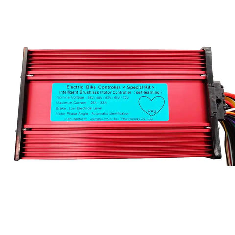 Beefy Brushless Controller With LCD Display For E Bikes And E Scooters 36V To 72V 500W To 1000W Universal Max 33A