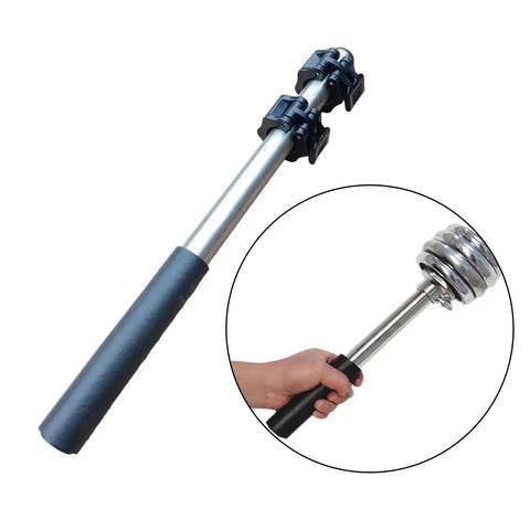 Forearm Workout Bar Handle For Dumbbell Training And Wrist Strength Exerciser ABS Material Grip Bar For Home Gym