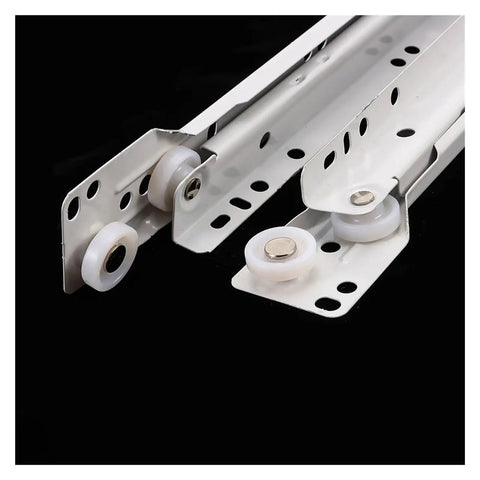 Heavy Duty Drawer Slides For Cabinets And Furniture Smooth Quiet Track Rails For Kitchen And Office Computer Desk And Keyboard Tray Tough