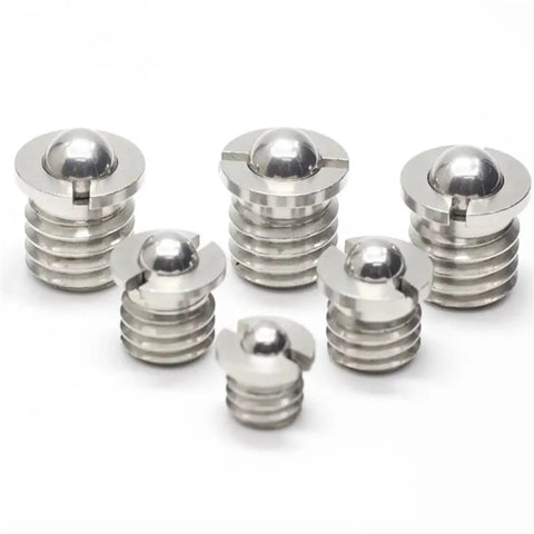 Shop Grade 304 Stainless Steel Flanged Spring Ball Plunger That Goes Down Smooth And Holds Fast With Reliable Grip Perfect For Pneumatic Clamping And Workshop Hardware Builds Up To M16, showing various sizes.