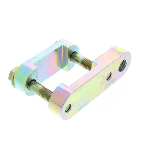 Single Panhard Rod Bar Mount For 2 Inch Square Tube Heavy Duty Zinc Plated Steel Adjustable Suspension Bracket on white