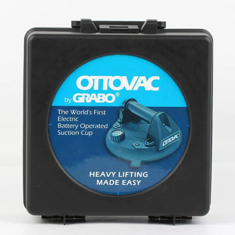 Ottovac Glass Lifter Kit With Carry Case And Manual Heavy Duty Vacuum Tool To Lift And Move Glass Tiles Panels