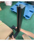 Top Shelf Black Glass Railing Posts With Wall Mounted Deck Panel Fencing And Multi Angle Adjustable Corner End Mid Posts for balcony setup