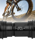 Alloy BB30 Bottom Bracket For 24x24mm Cranks Integrated 42mm Frame Shell Easy Install Black Finish For Road MTB