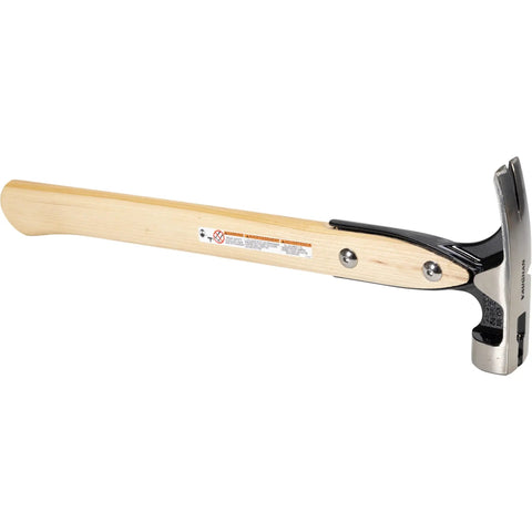 20 Oz Rip Hammer With Hickory Handle From VW Series Made In USA VW20 VN07380 Beefy Framing Tool With Magnetic Nail Holder