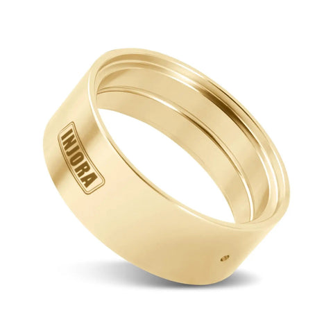 Brass Inner Beadlock Rings 1.3 Inch 27g Each Gold Color Upgrade For One Twenty Four And One Eighteen RC Crawlers