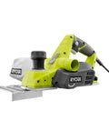 Beast Corded Hand Planer with Kickstand and Dual Dust Ports, 6 Amp, 16,500 RPM, 3 1/4 Inch Cutting on white background