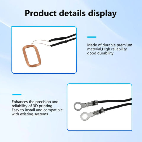 3 Pack Eddy Current Coil Sensors for A1 Mini Print Head Module Replacement with real-time feedback display