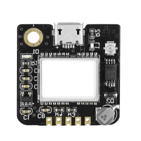 Close-up of GPS Module circuit board from the 2 Pack GPS Module GT U7 With Plug And Play USB Port And Active Antenna.