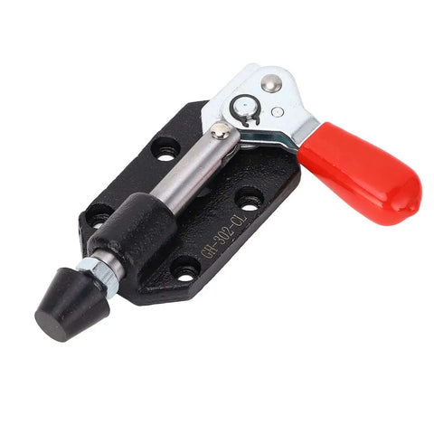 Push Pull Toggle Clamp Cast Iron Adjustable DIY Woodworking Clamp With Plastic Handle For Welding Installation Quick Fixed Hand Tool