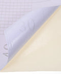 Slick Peel And Stick Waterproof Self Adhesive Wallpaper In Warm Beige showing smooth surface and backing for easy application.