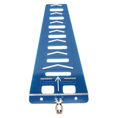 2.4GHz High Gain Directional Antenna For Long Range Drone Remote Control, Serious 13dBi Signal Boost, blue antenna front view