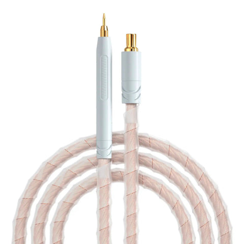 Pro Grade Pen Tip For P Series Spot Welder P20B P30C P60F P90C P120D with cable and connector detail view