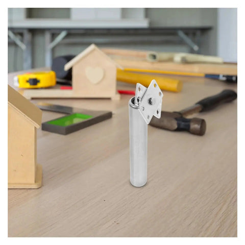 Concealed Door Closer With Built In Spring For Seamless Self Closing And Hidden Hinge on a workshop table with tools