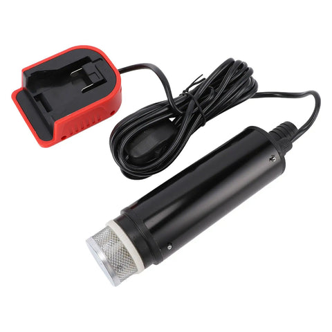 Jiawu Electric Sewage Pump For Pool Garden Well. 500 Gph Water Transfer Rate. Compact submersible pump with battery charger.
