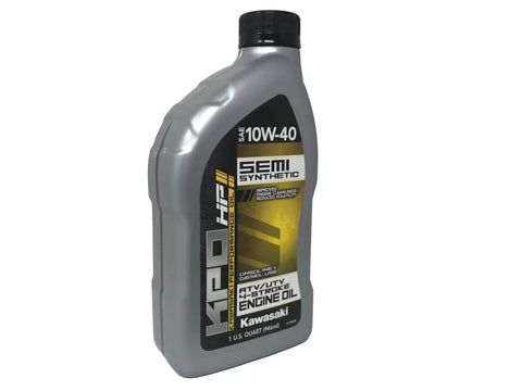 Premium Full Synthetic Oil Change Kit For Kawasaki Teryx KRX 1000 2020 2021 2022 2023 With 4 Quarts 5W40 Oil, bottle view