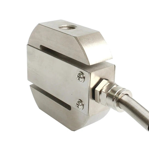 Close-up of S Type Circular Tension And Pressure Sensor For Industrial Weighing Systems And Press Machines Hoisting Equipment 10Kg