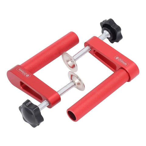 Two Pack 20mm Aluminum Bench Dog Clamps With Fast Hold Down Table Clamp For Woodworking Fits Standard 20mm Dog Holes 600 Pound