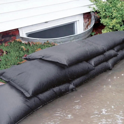 Water Activated Flood Bags Two Pack No Sand No Labor Needed Ready To Use Expand Up To Three Point Five Inches In Minutes