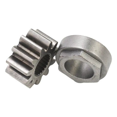 Heavy Duty Steering Pinion Gear And Bushing Hex Flange Replacement Kit That Drops Right In For Slick Steering And Dead Nut Handling On Your Favorite Everyday Riding Lawn Tractor - steel gears