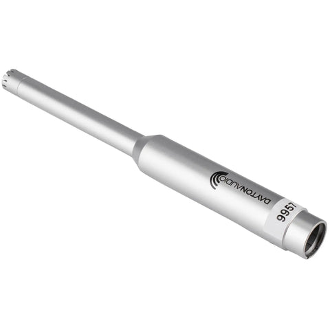 Omnidirectional Electret Condenser Microphone for Room Acoustic Analyzers and Audio Measurement Systems microphone in silver